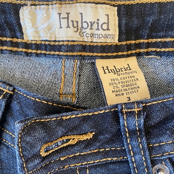 Hybrid and Company Skinny Boot Cut Jeans - Picture 9 of 10